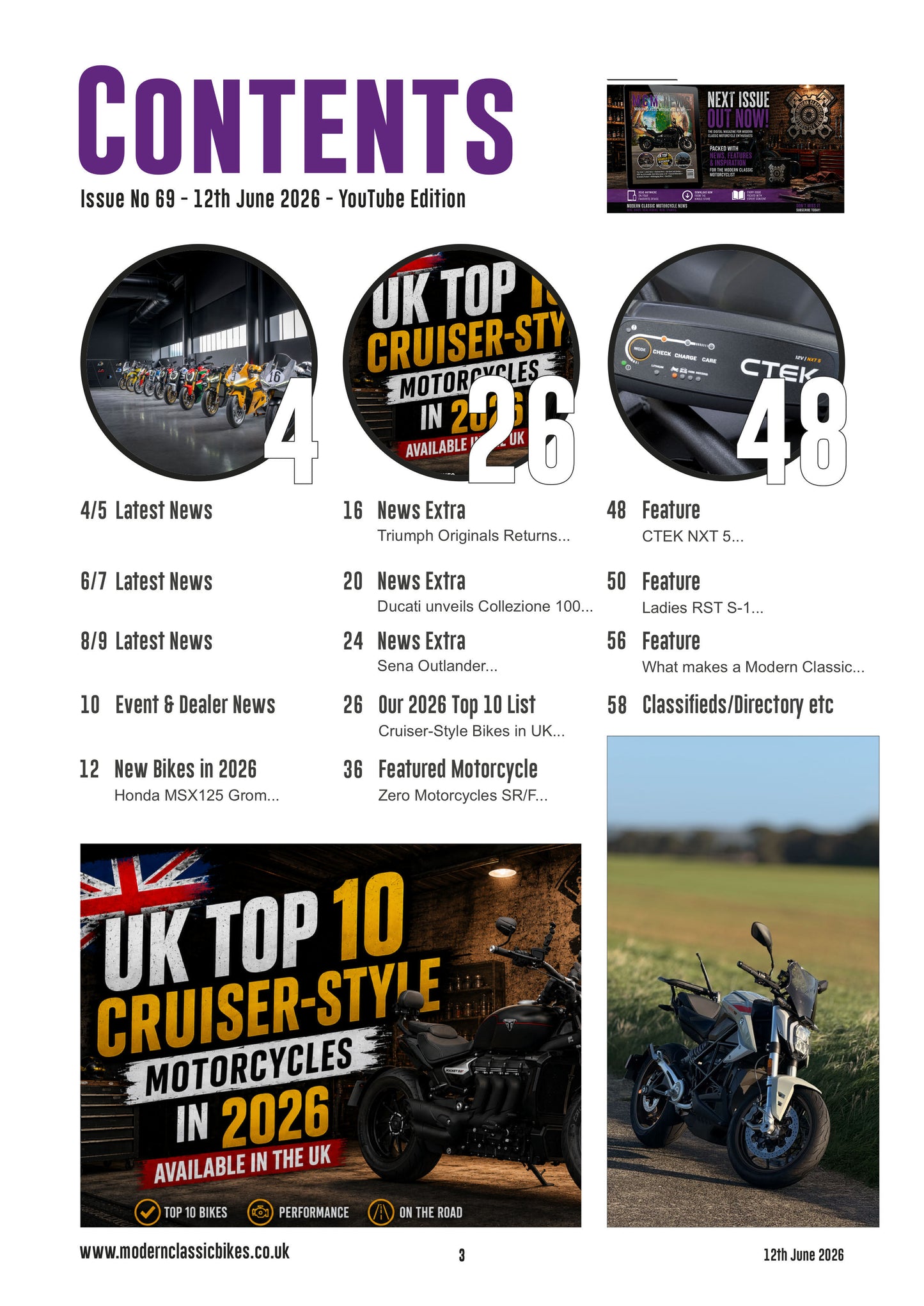 Modern Classic Motorcycle News - Digital Only Version - Issue 69