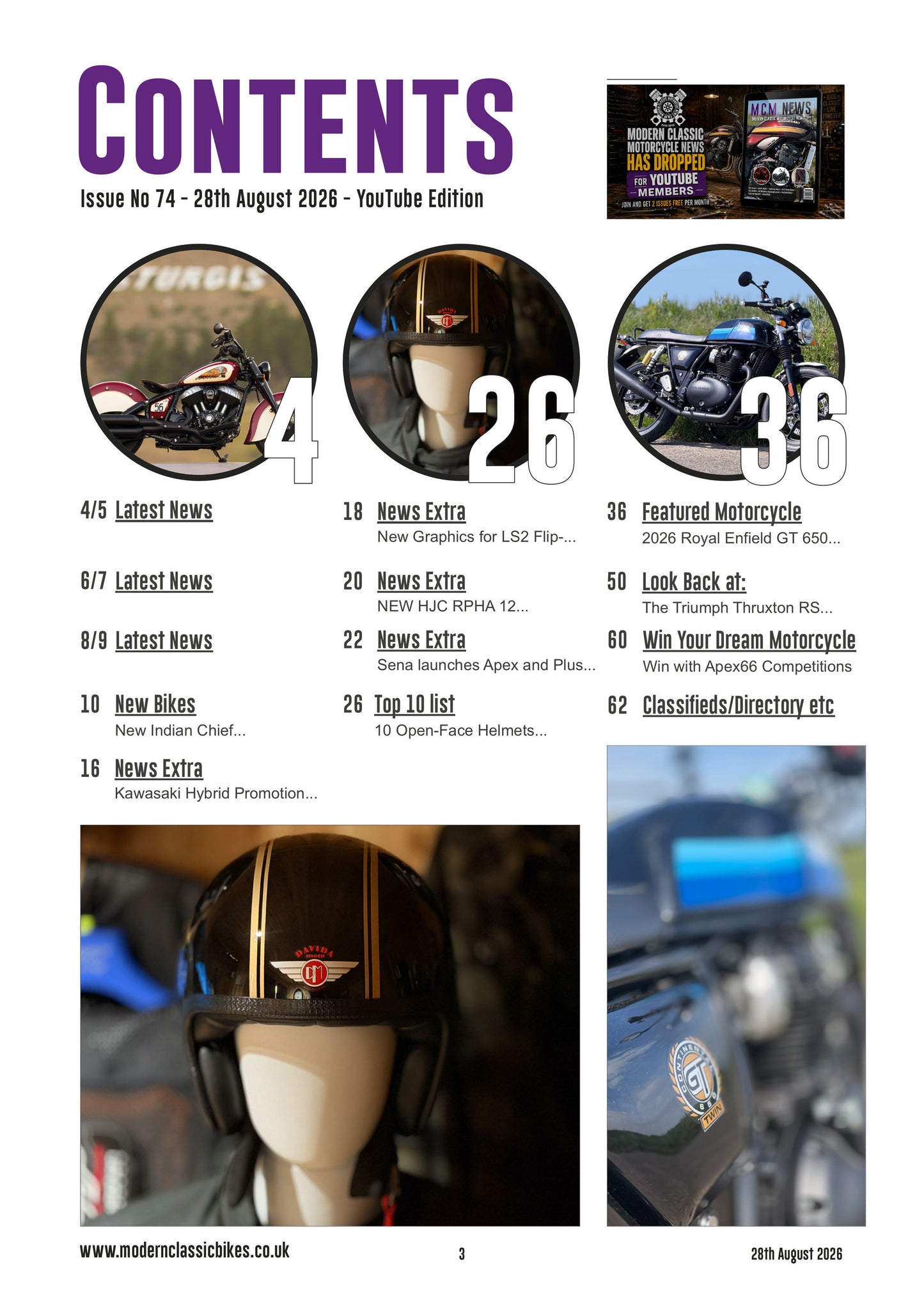Modern Classic Motorcycle News - Digital Only Version - Issue 74