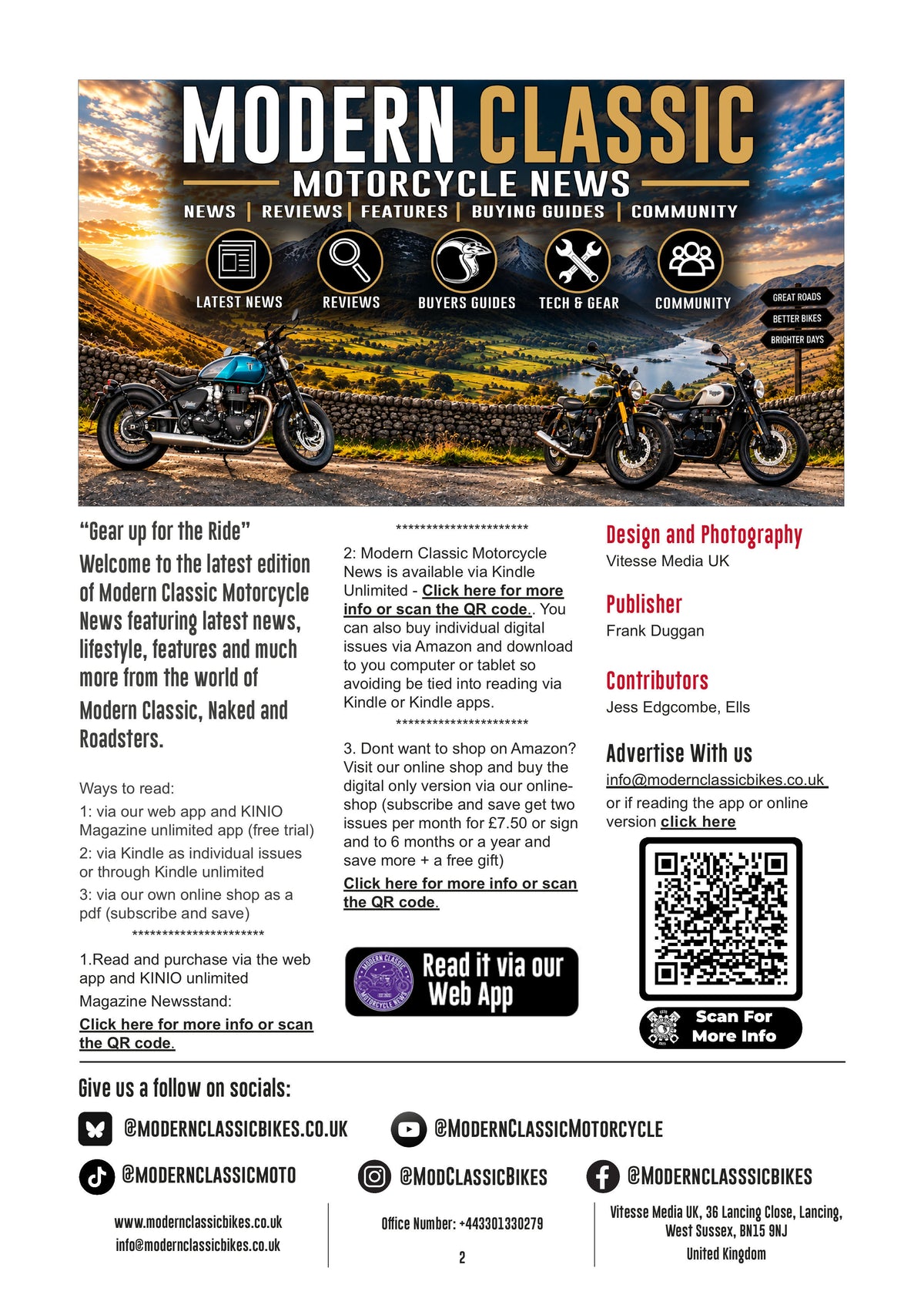 Modern Classic Motorcycle News - Digital Only Version - Issue 76