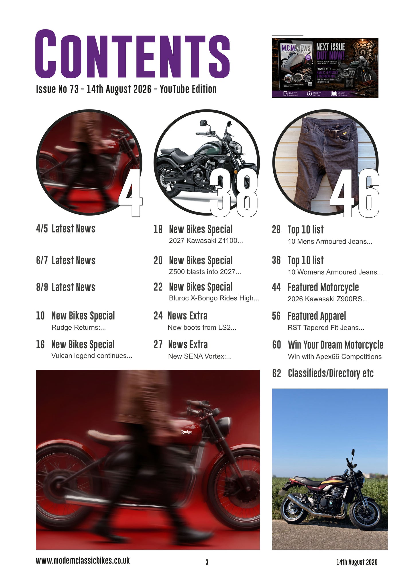 Modern Classic Motorcycle News - Digital Only Version - Issue 73