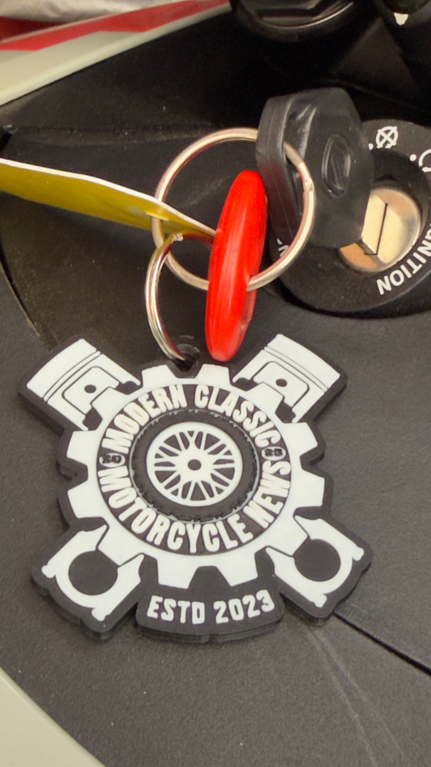 Modern Classic Motorcycle News - Key Ring