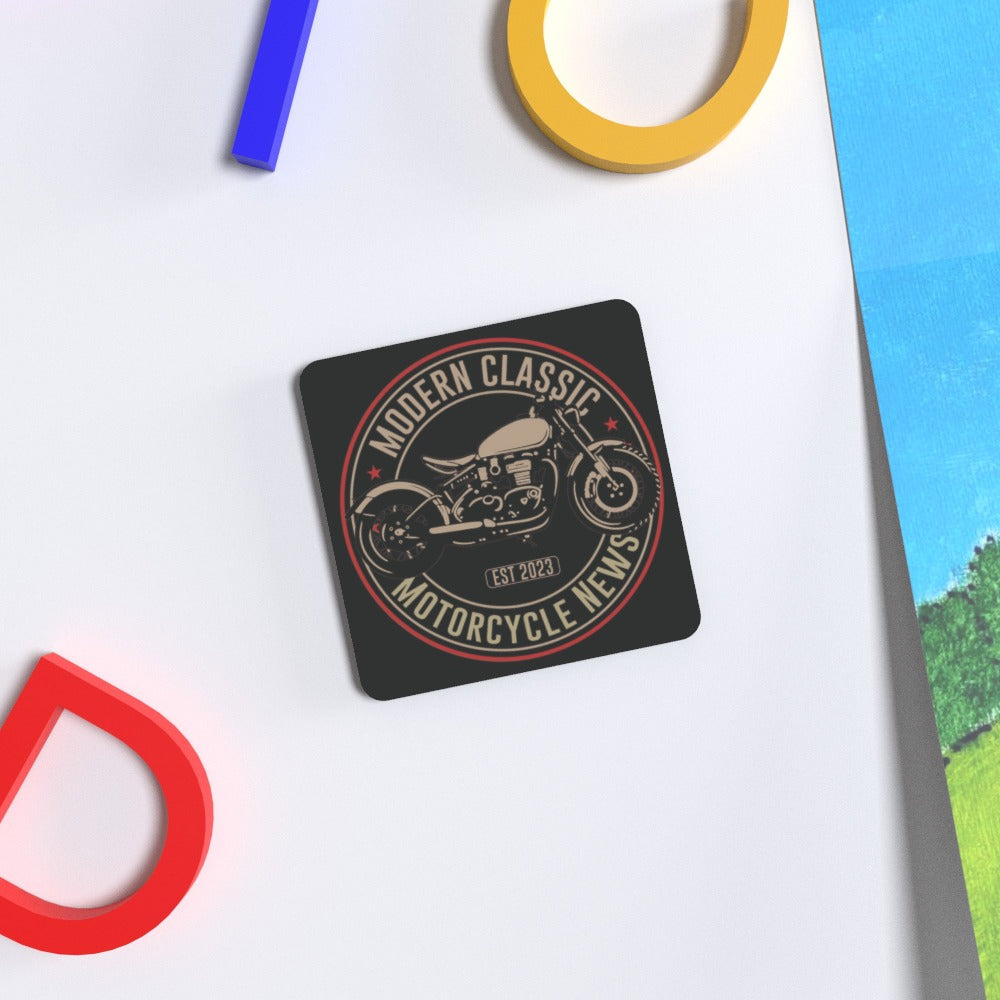 Modern Classic Motorcycle News - Fridge Magnet - Vitesse T-Shirts UK