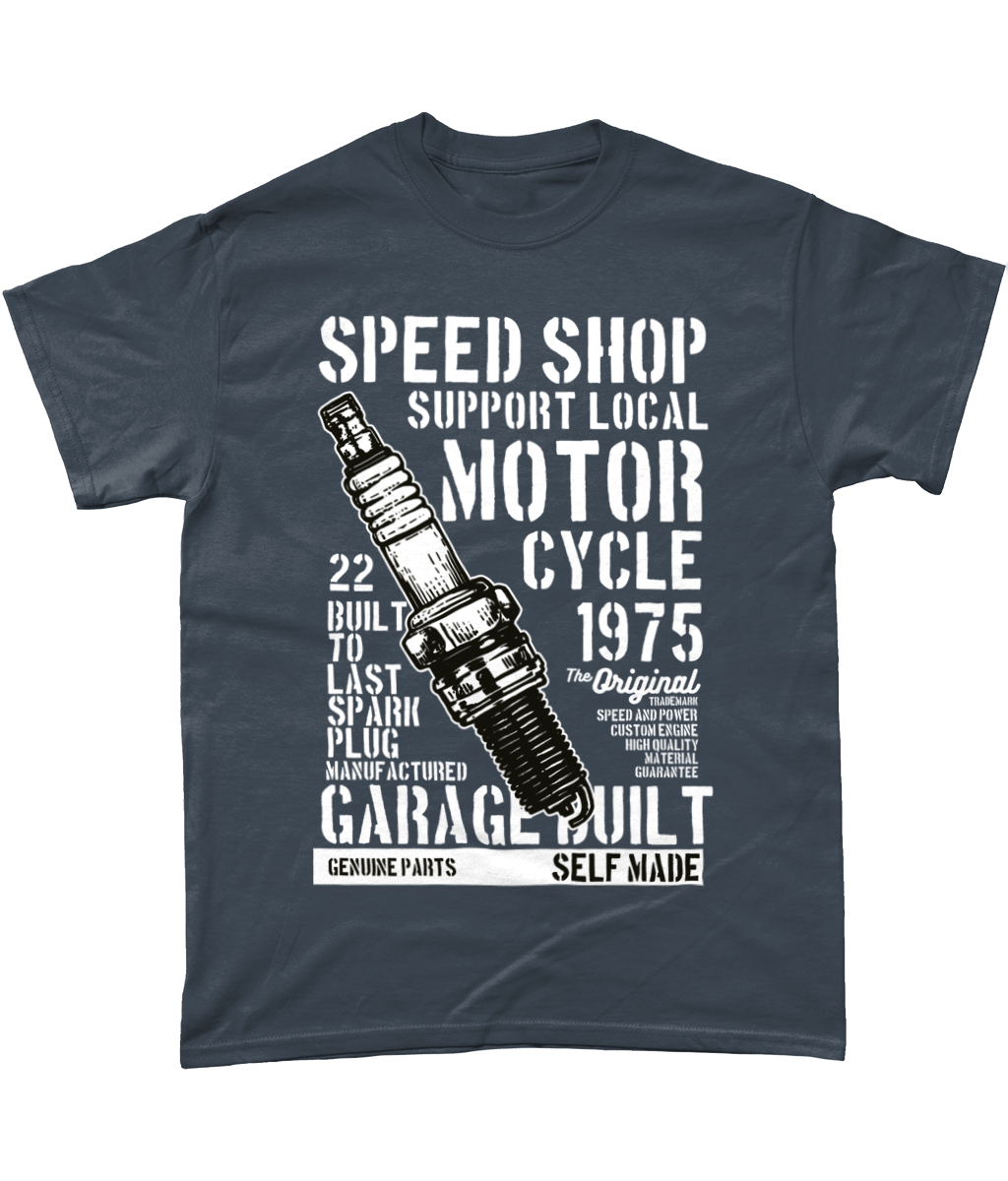 Speed Shop - Heavy Cotton T-Shirt - Vitesse T-Shirts UK