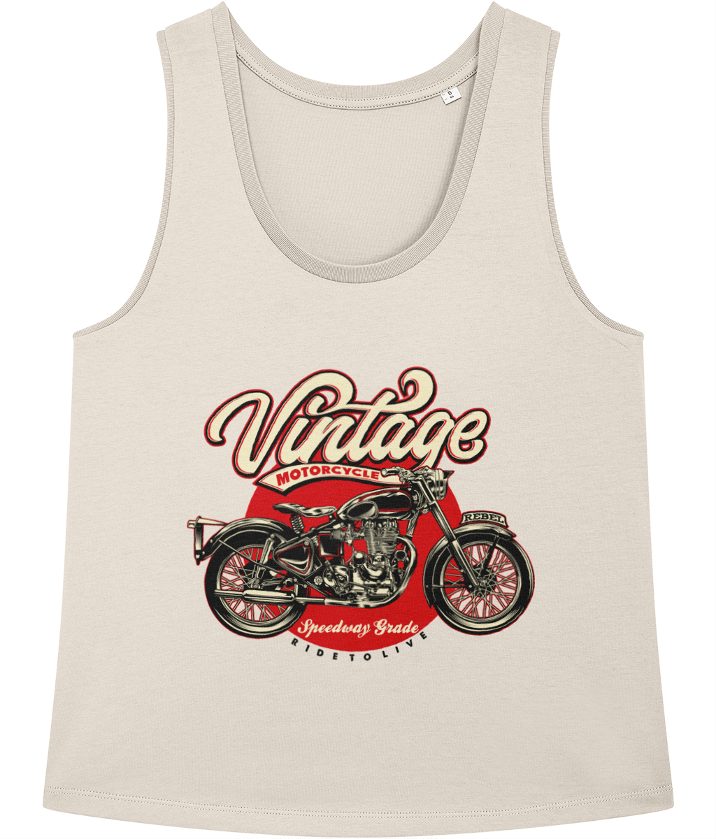 Vintage Motorcycle - Stella Minter - Vitesse T-Shirts UK