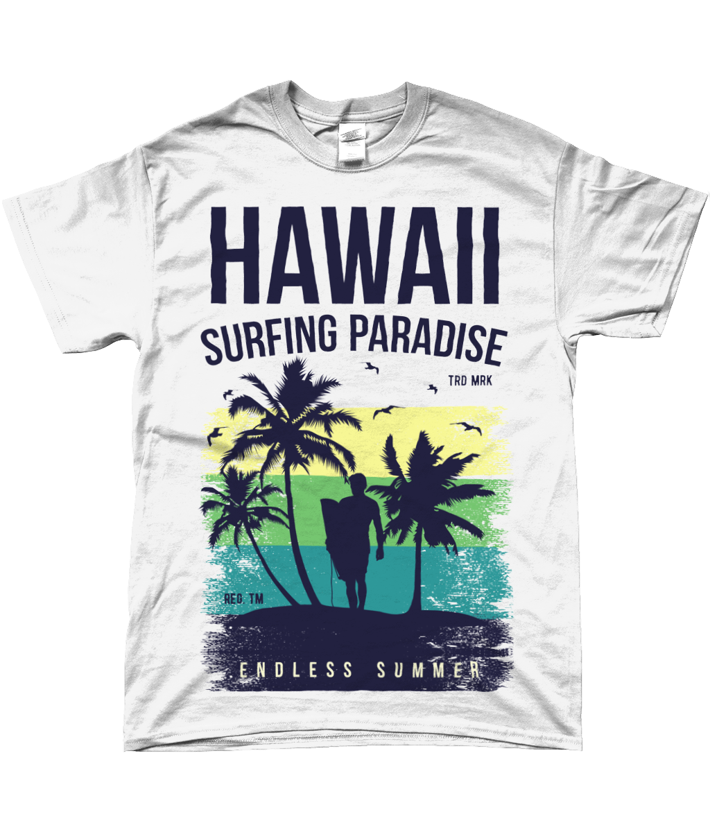 Hawaii Endless Summer - Gildan SoftStyle® Ringspun T-Shirt - Vitesse T-Shirts UK