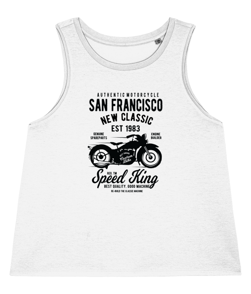 San Francisco Motorcycle - Stella Dancer - Vitesse T-Shirts UK