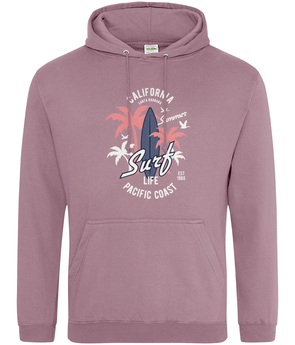 California Surf - AWDis College Hoodie - Vitesse T-Shirts UK
