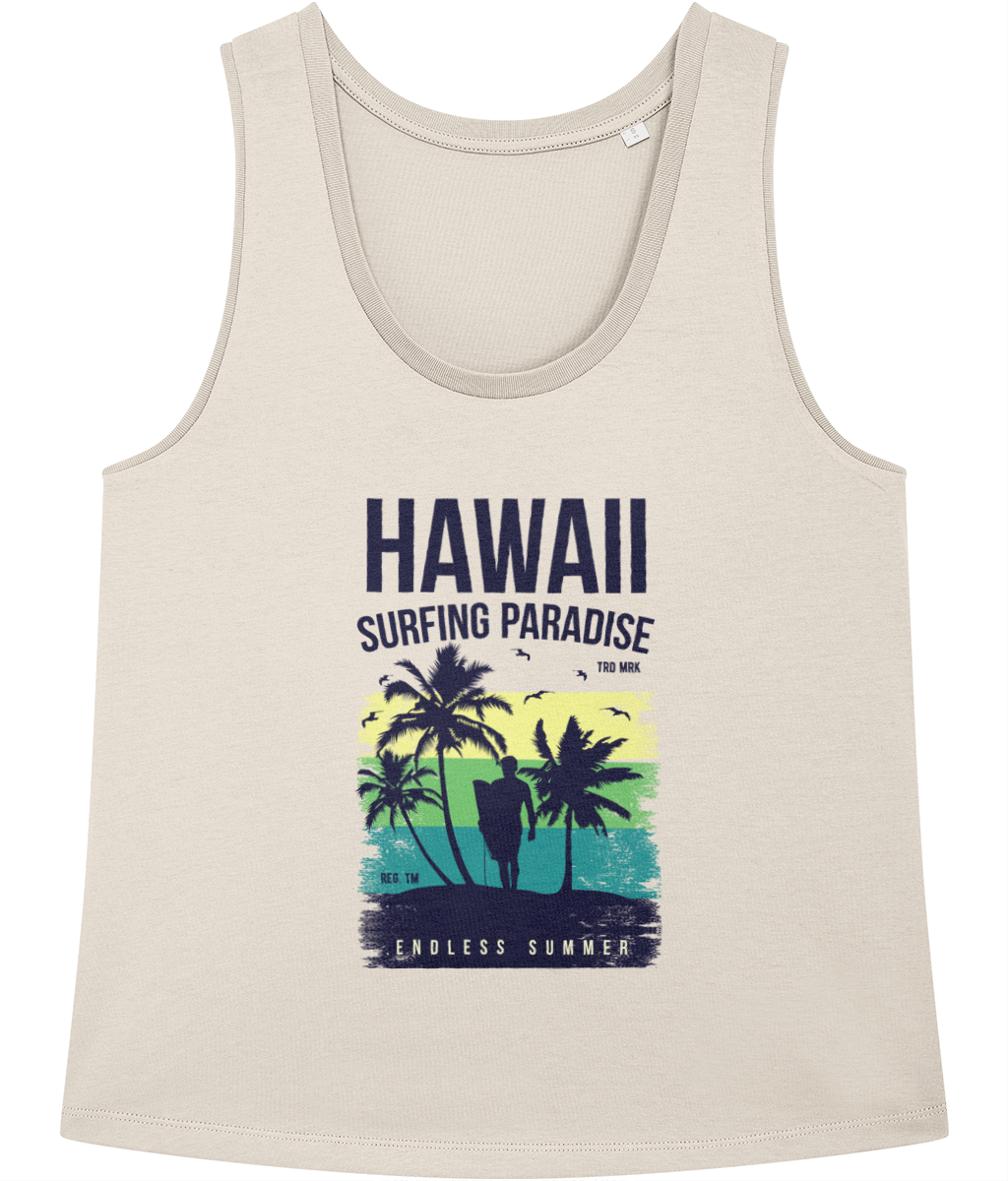 Hawaii Endless Summer - Stella Minter Ladies Vest - Vitesse T-Shirts UK