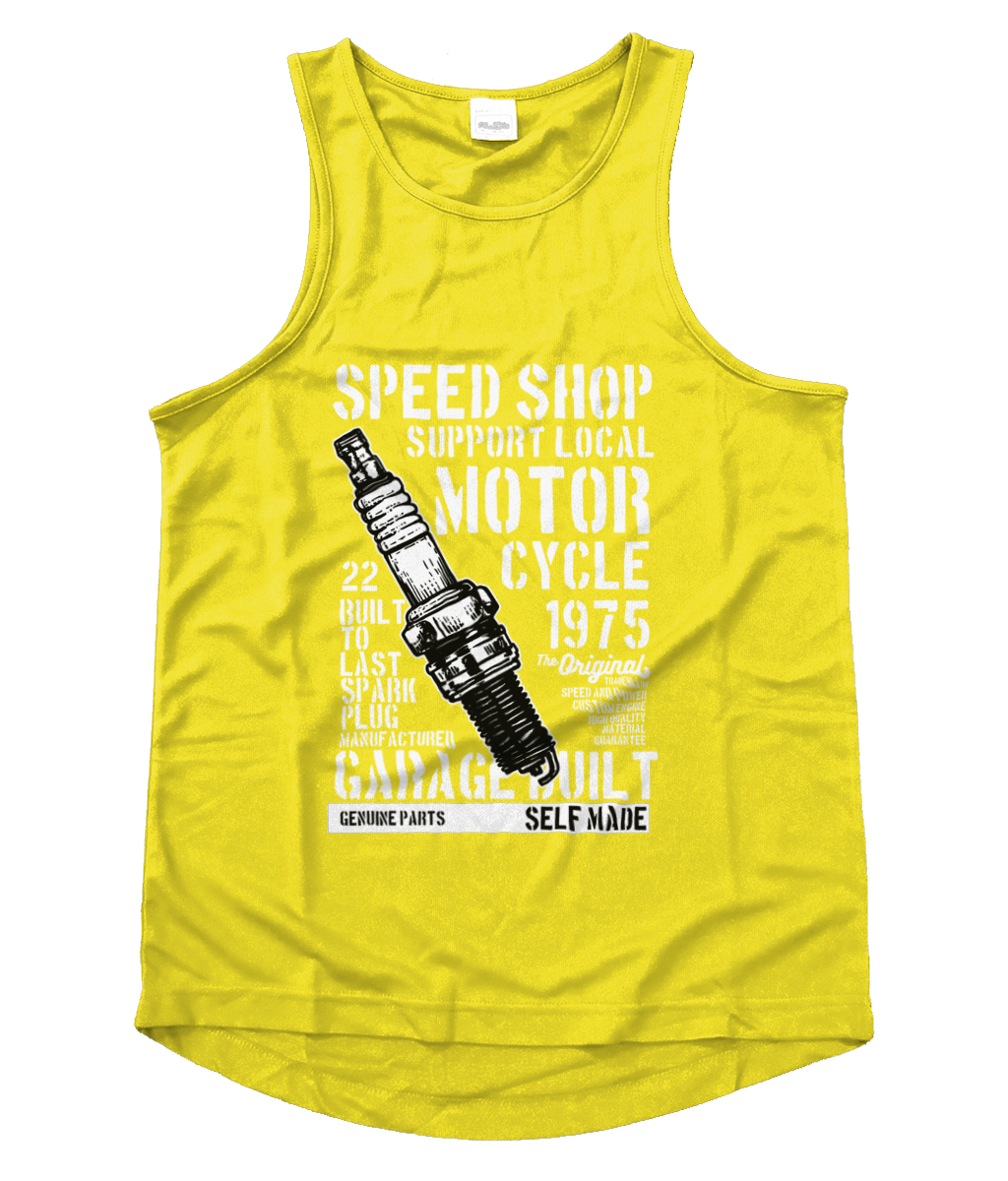 Speed Shop - Men's Cool Vest - Vitesse T-Shirts UK