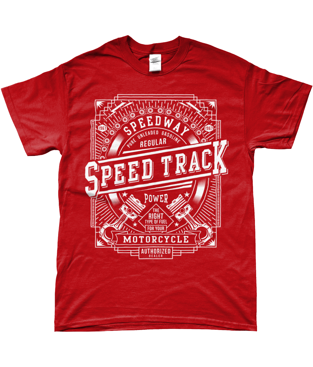 Speed Track - SoftStyle Ringspun T-Shirt - Vitesse T-Shirts UK