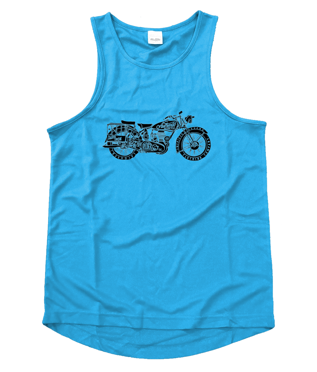 Enjoy The Ride - Black - Men's Cool Vest - Vitesse T-Shirts UK