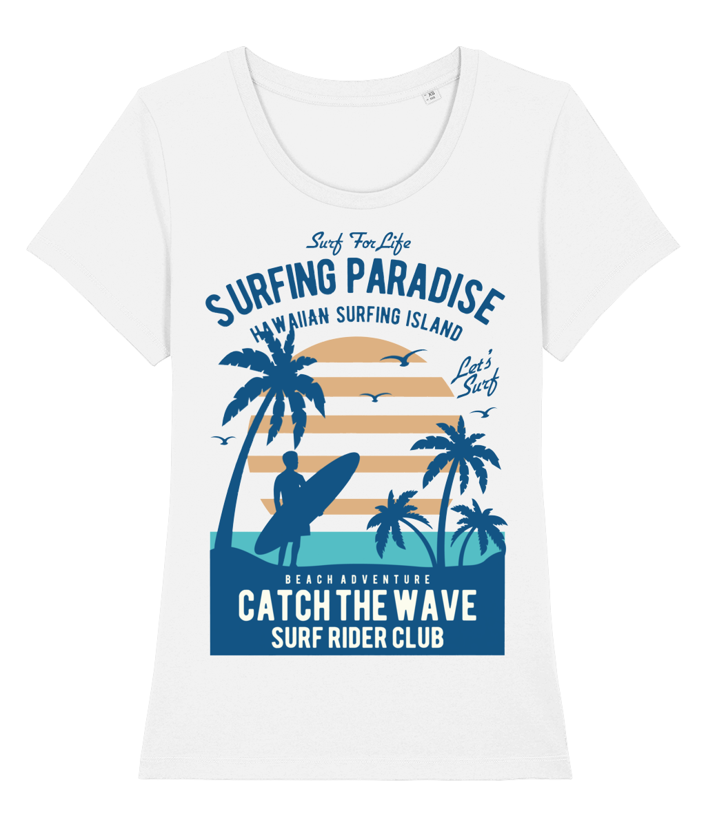 Surfing Paradise - Stella Expresser - Vitesse T-Shirts UK