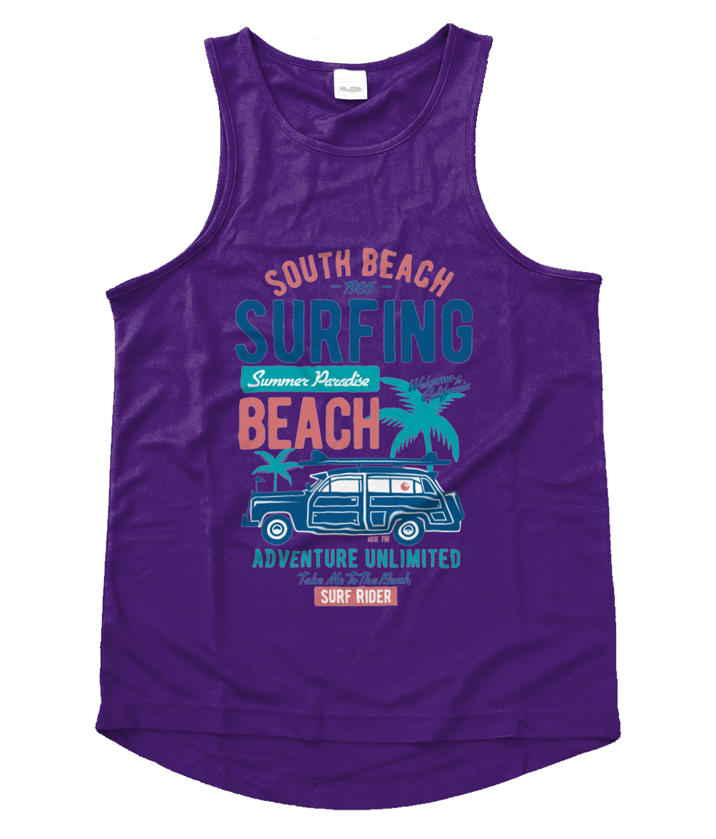 South Beach v2 - Men's Cool Vest - Vitesse T-Shirts UK