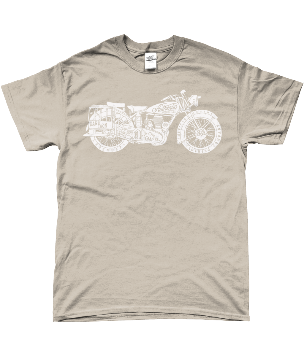 Enjoy The Ride - White - SoftStyle Ringspun T-Shirt - Vitesse T-Shirts UK