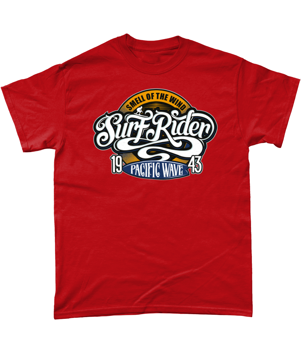 Surf Rider v2 - Heavy Cotton T-Shirt - Vitesse T-Shirts UK