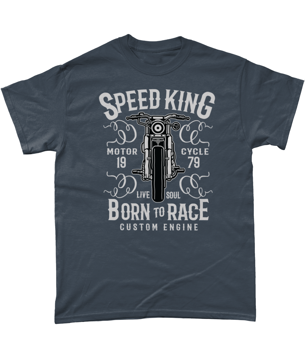 Speed King – Heavy Cotton T-Shirt - Vitesse T-Shirts UK