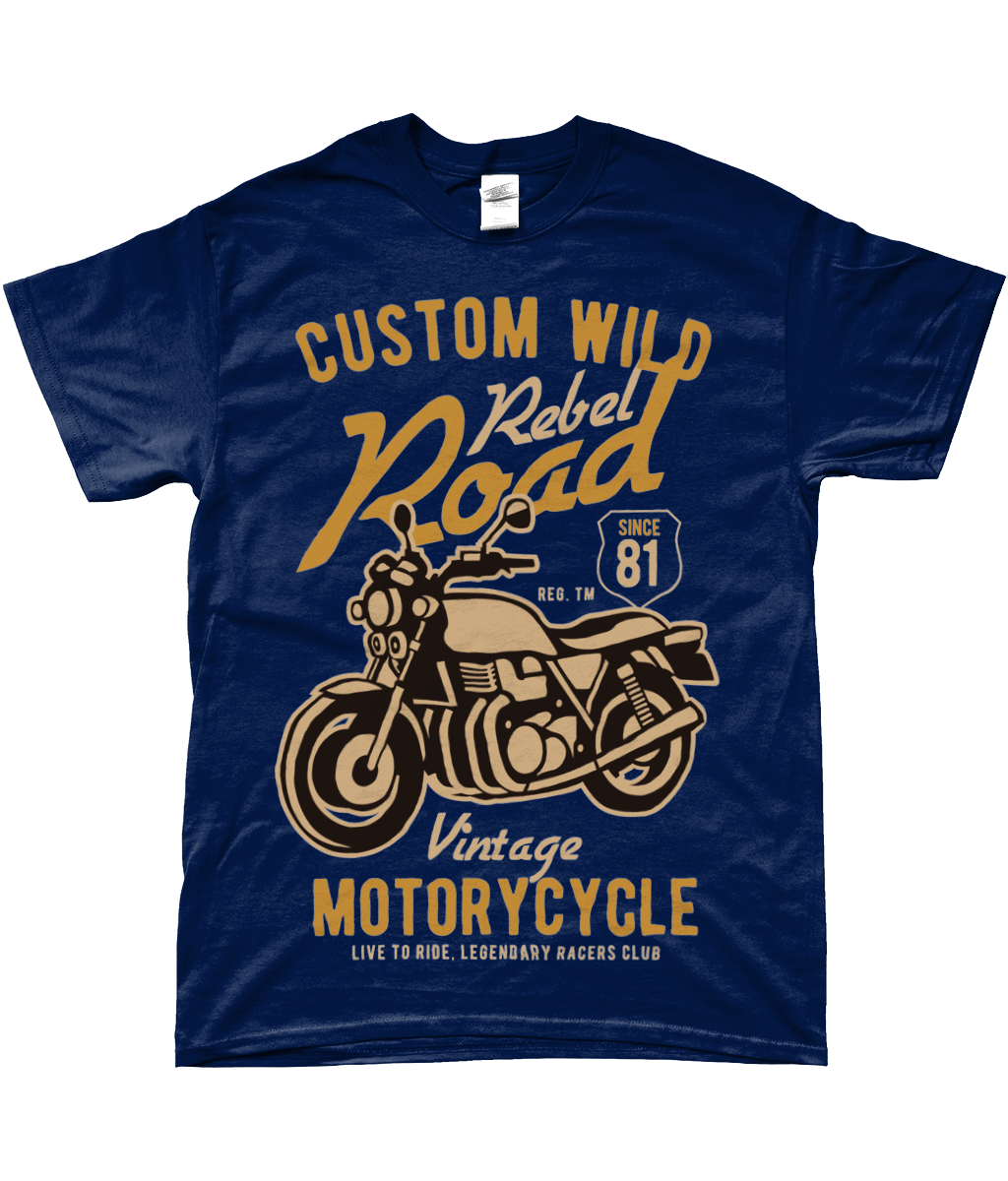 Custom Wild - Gildan SoftStyle® Ringspun T-Shirt - Vitesse T-Shirts UK