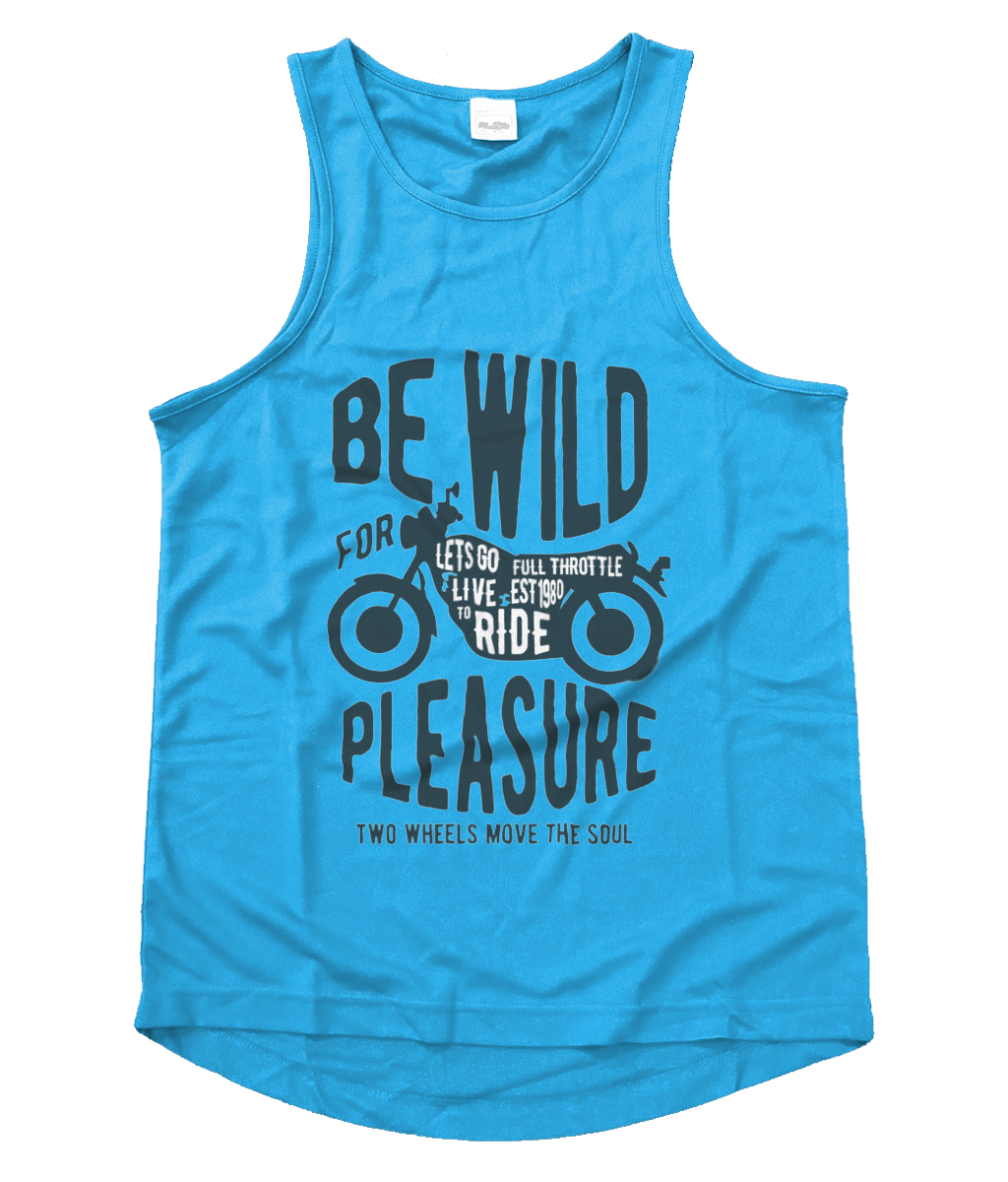 Be Wild - Men's Cool Vest - Vitesse T-Shirts UK