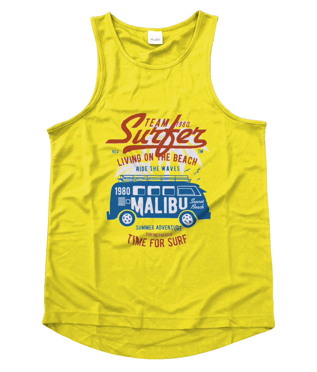 Team Surfer 1980 - Men's Cool Vest - Vitesse T-Shirts UK