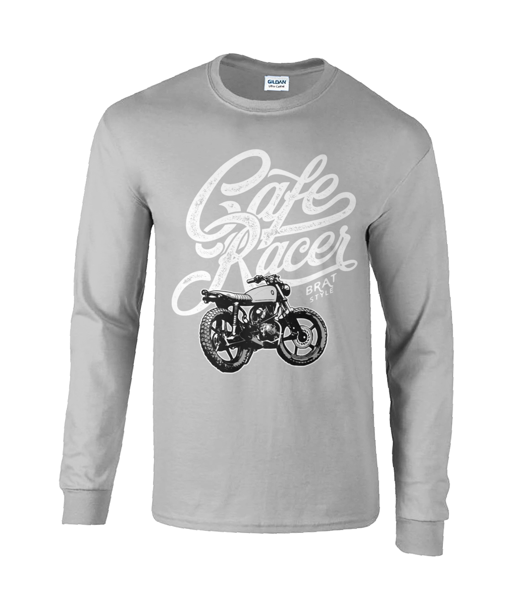 Cafe Racer Factory - Ultra Cotton® Long Sleeve T-Shirt - Vitesse T-Shirts UK