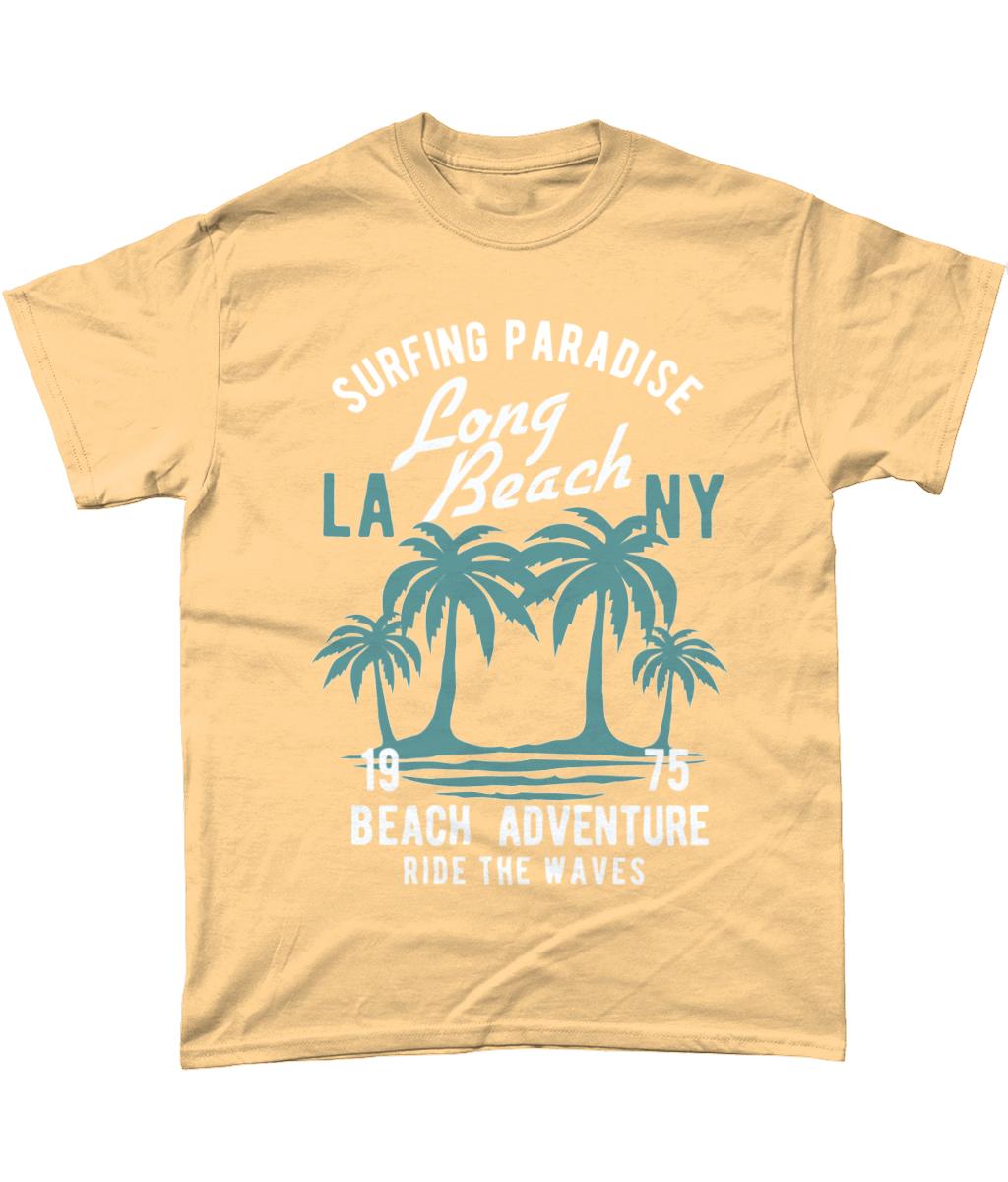 Beach Adventure - Heavy Cotton T-Shirt - Vitesse T-Shirts UK