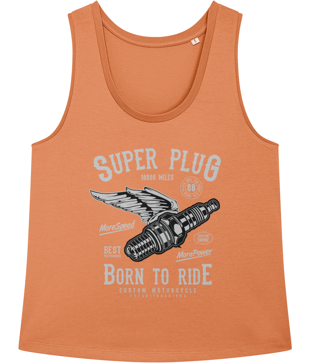 Super Plug - Stella Minter - Vitesse T-Shirts UK