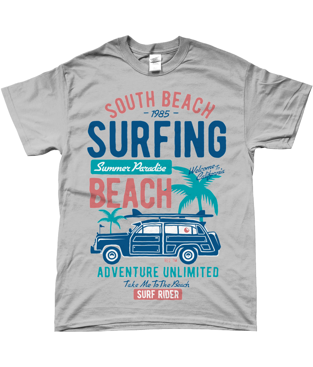 South Beach v2 - SoftStyle Ringspun T-Shirt - Vitesse T-Shirts UK
