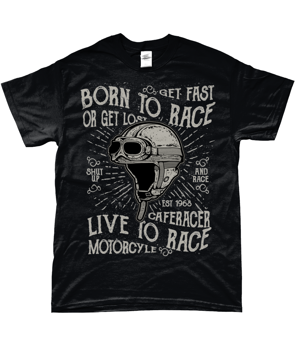 Born To Race - Gildan SoftStyle® Ringspun T-Shirt - Vitesse T-Shirts UK
