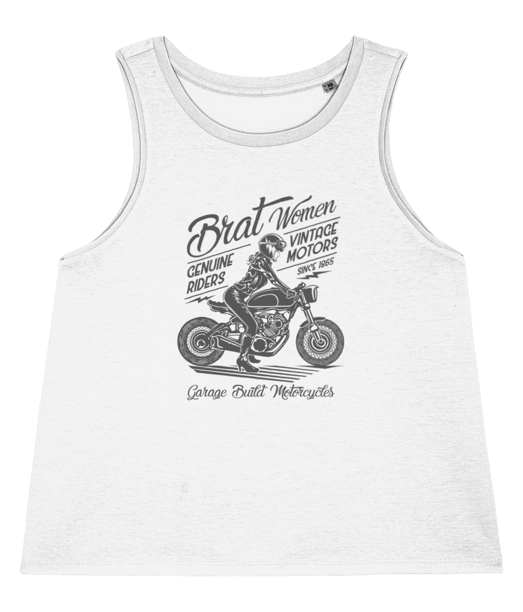 Brat Women Grey - Stella Dancer - Vitesse T-Shirts UK