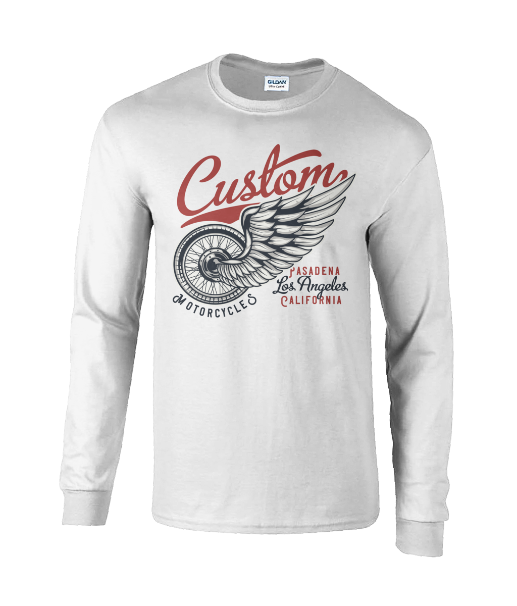 Custom - Ultra Cotton Long Sleeve T-Shirt Custom - Vitesse T-Shirts UK