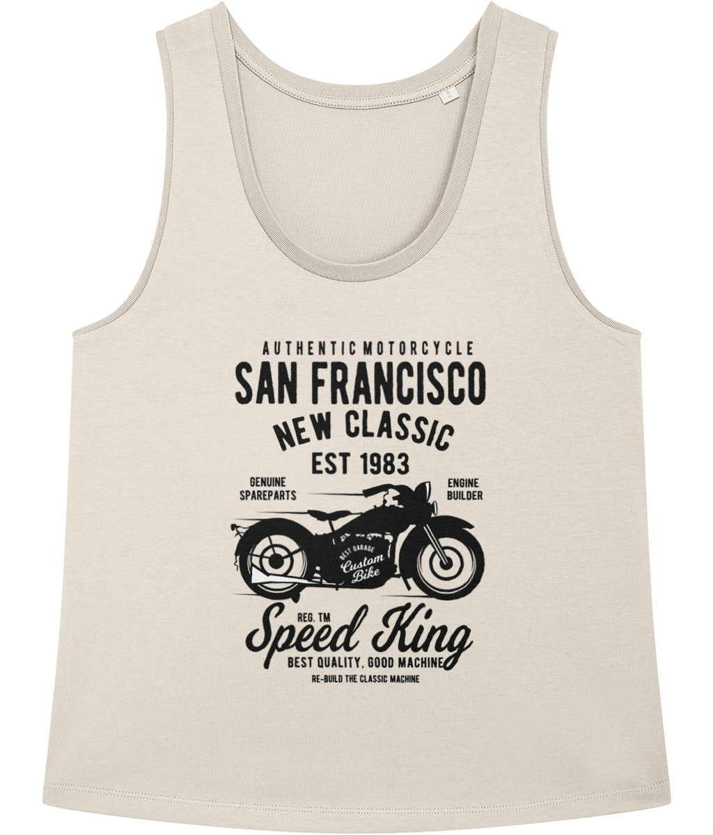 San Francisco Motorcycle - Ladies Stella Minter - Vitesse T-Shirts UK