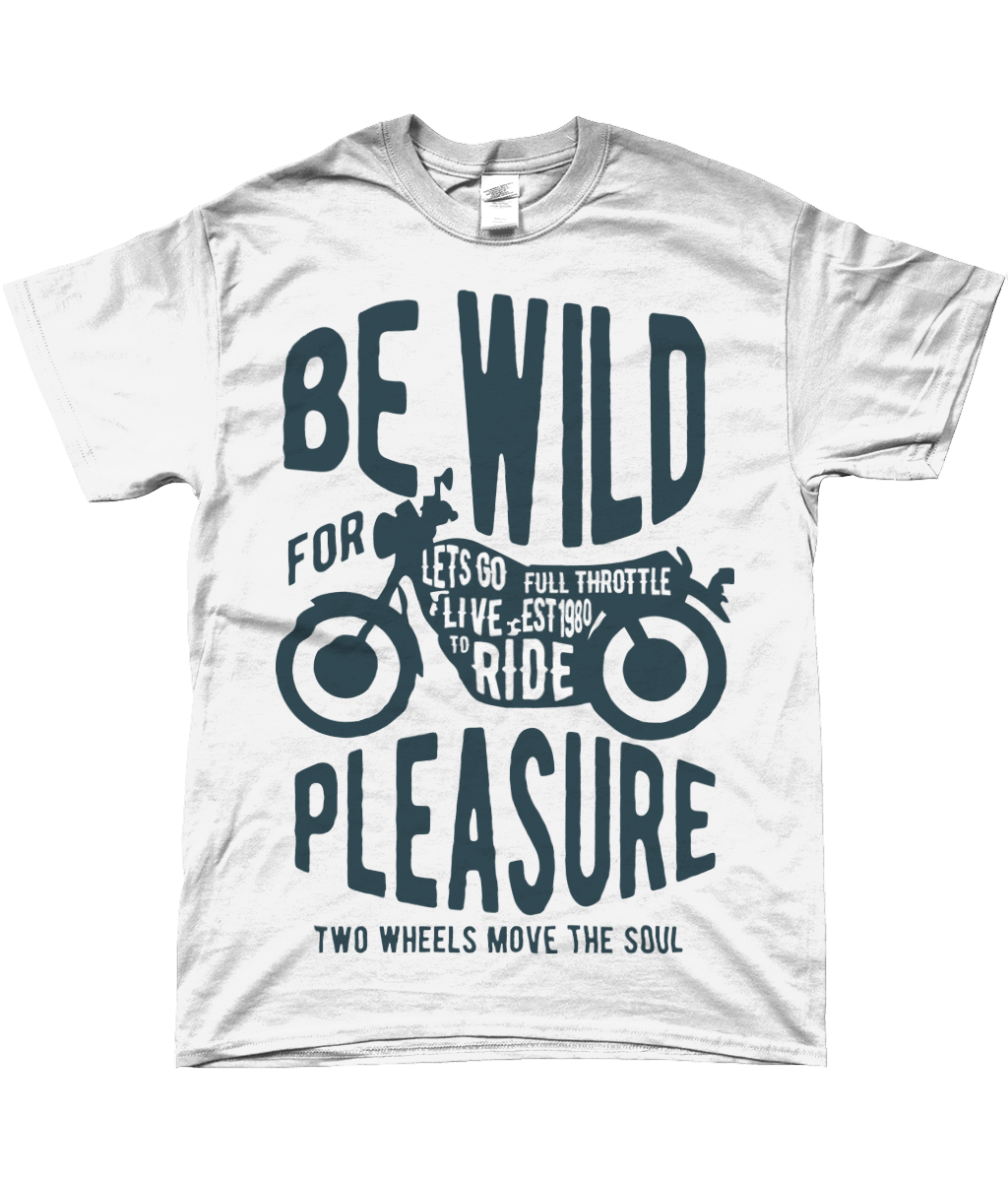 Be Wild - Ringspun T-Shirt - Vitesse T-Shirts UK