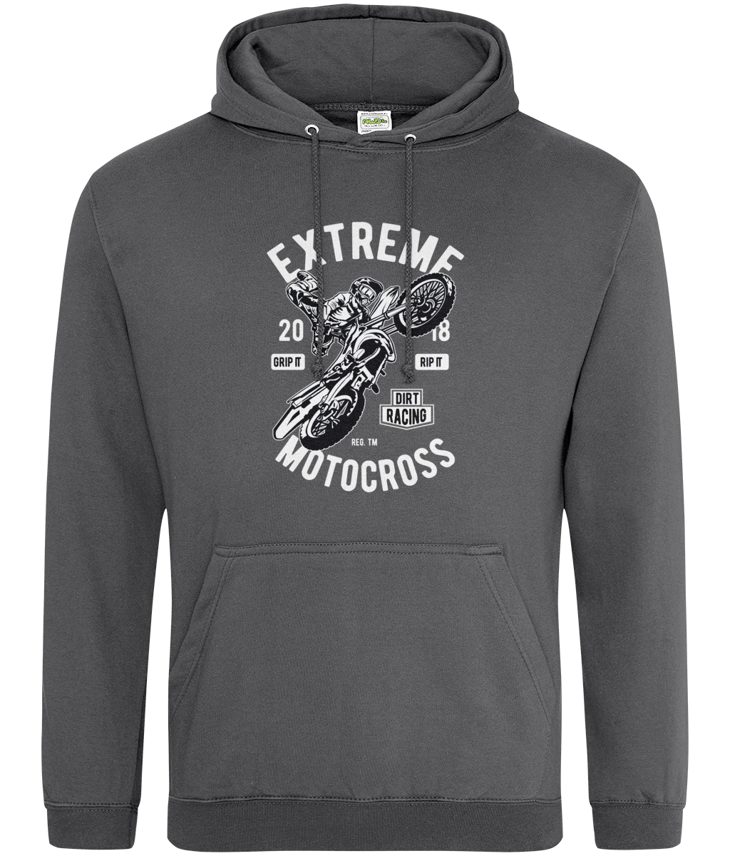 Extreme Motocross - AWDis College Hoodie - Vitesse T-Shirts UK