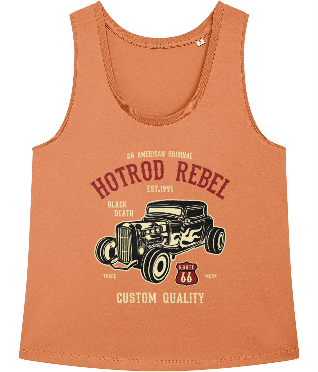 Hotrod Rebel - Stella Minter - Vitesse T-Shirts UK
