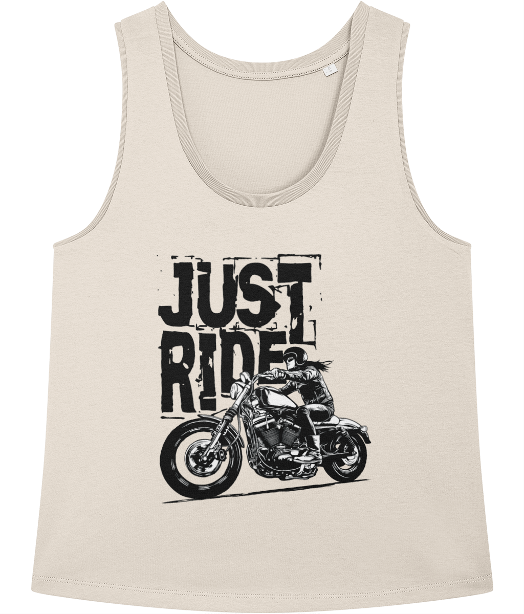 Biker Girl Black - Stella Minter - Vitesse T-Shirts UK