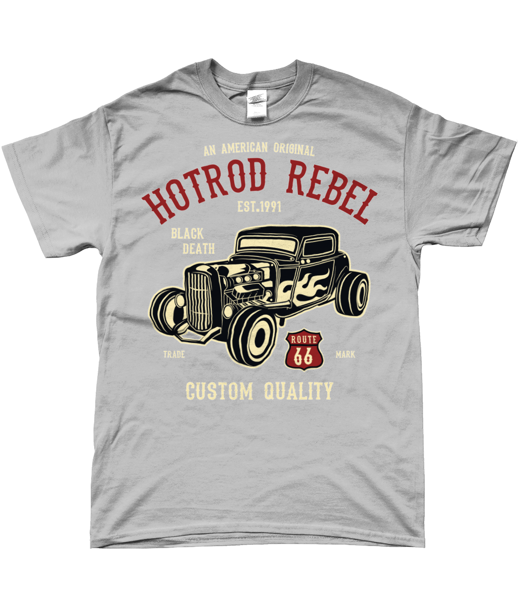 Hotrod Rebel - SoftStyle Ringspun T-Shirt - Vitesse T-Shirts UK