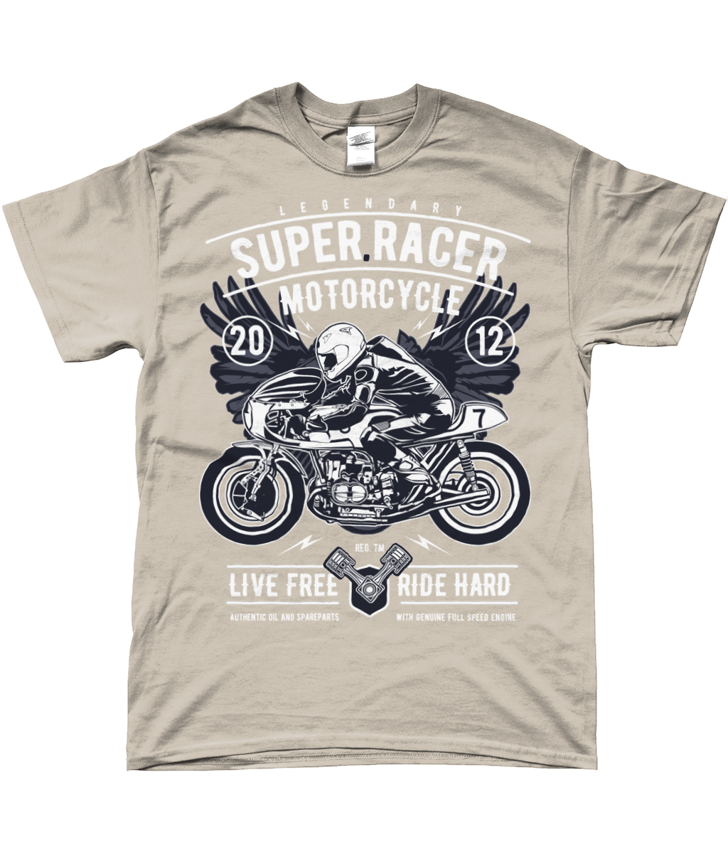 Super Racer - SoftStyle Ringspun T-Shirt - Vitesse T-Shirts UK