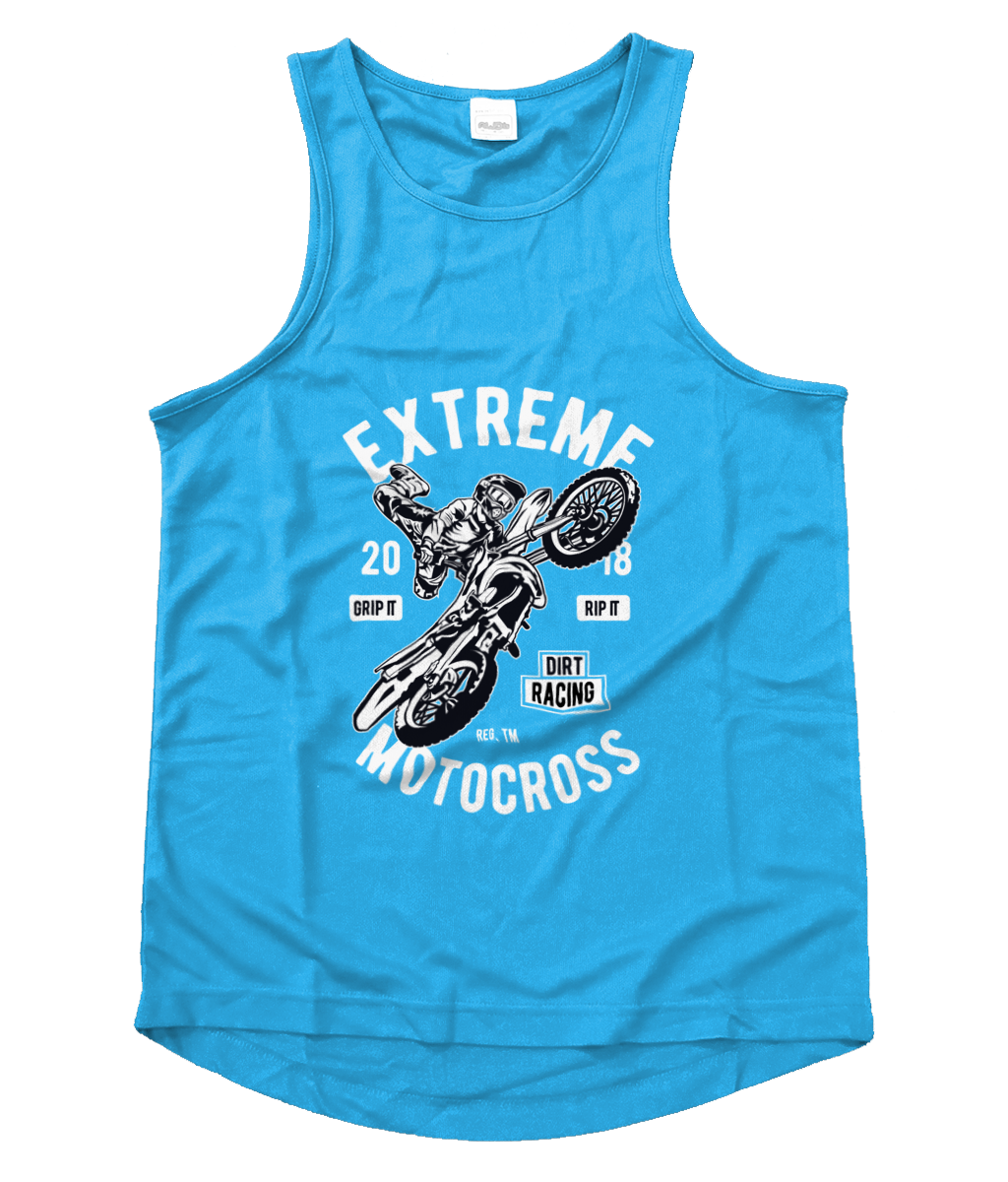 Extreme Motocross - Men's Cool Vest - Vitesse T-Shirts UK