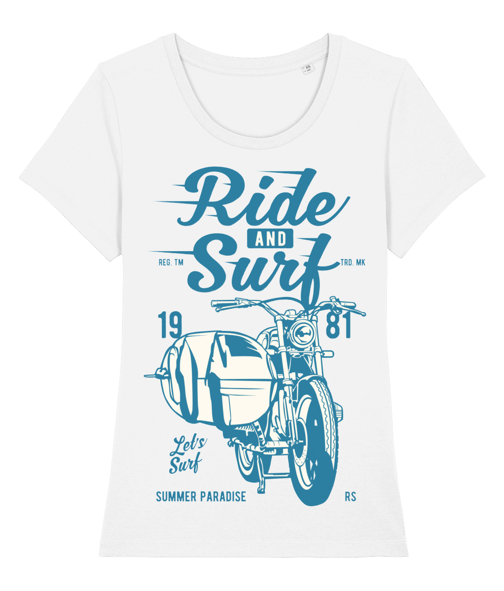 Ride And Surf - Stella Expresser - Vitesse T-Shirts UK