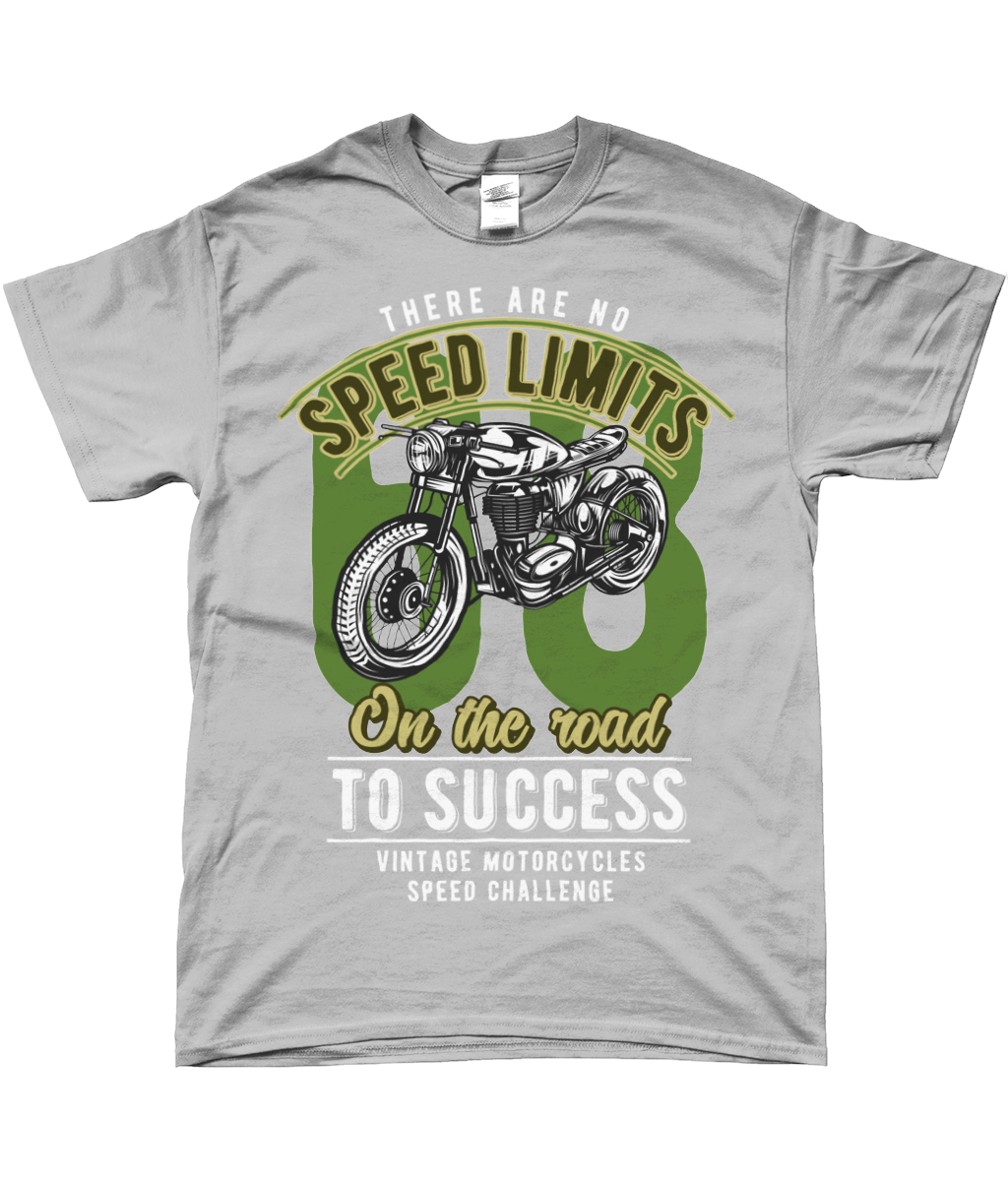 No Speed Limits - SoftStyle Ringspun T-Shirt - Vitesse T-Shirts UK