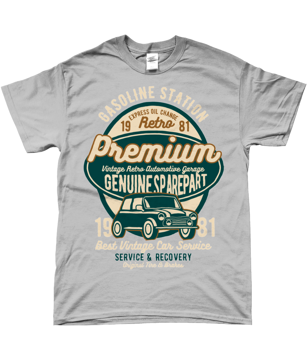 Limited Edition - Premium Garage - SoftStyle Ringspun T-Shirt - Vitesse T-Shirts UK