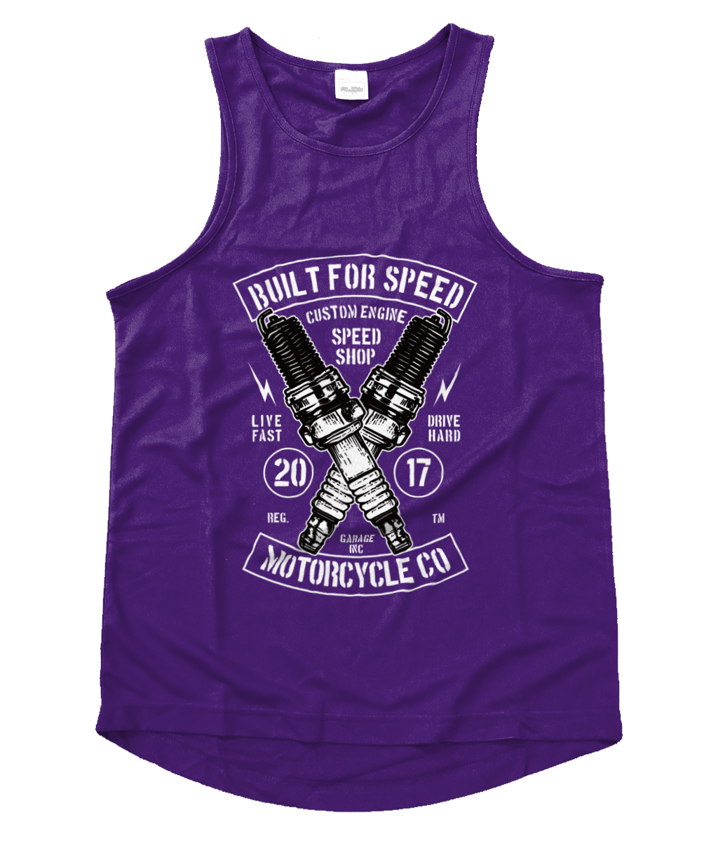 Built For Speed - Men's Cool Vest - Vitesse T-Shirts UK