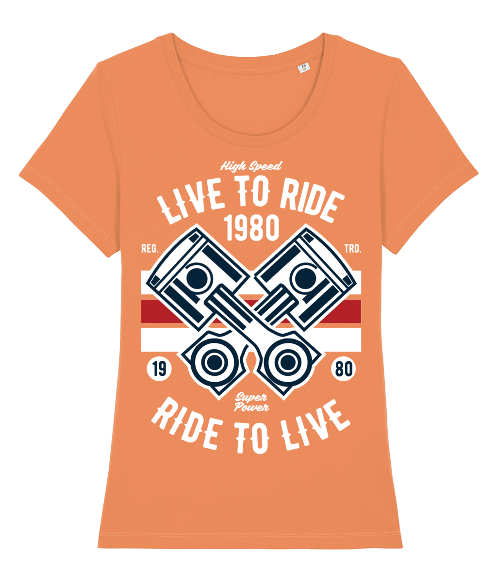 Live To Ride 1980 - Stella Expresser - Vitesse T-Shirts UK