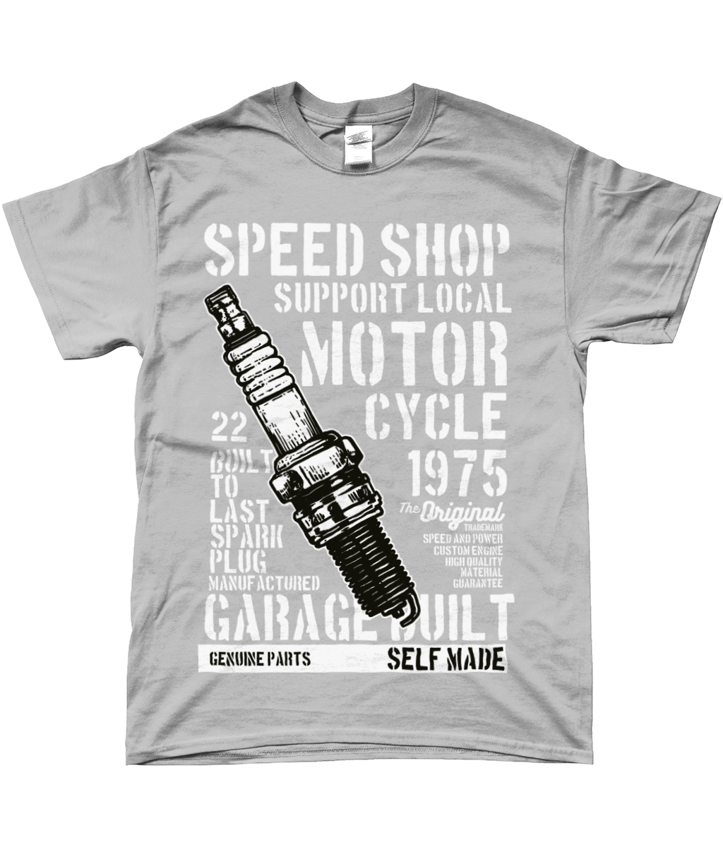 Speed Shop - SoftStyle Ringspun T-Shirt - Vitesse T-Shirts UK