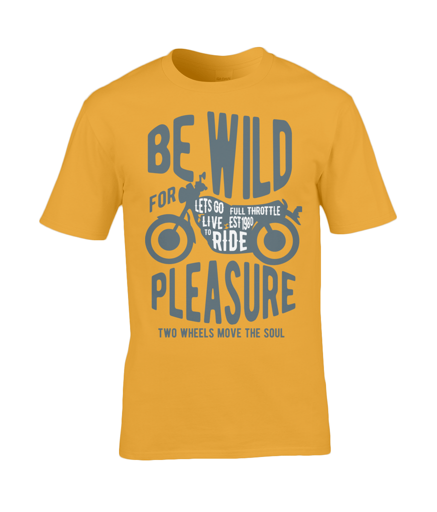 New Biker products added to Biker T-Shirt Shop - Be Wild - Vitesse T-Shirts UK