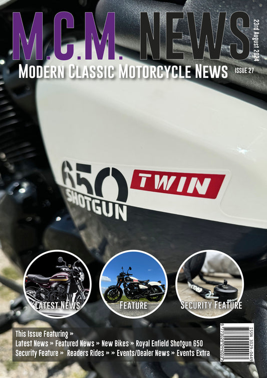 Modern Classic Motorcycle News - Issue 27 - Vitesse T-Shirts UK