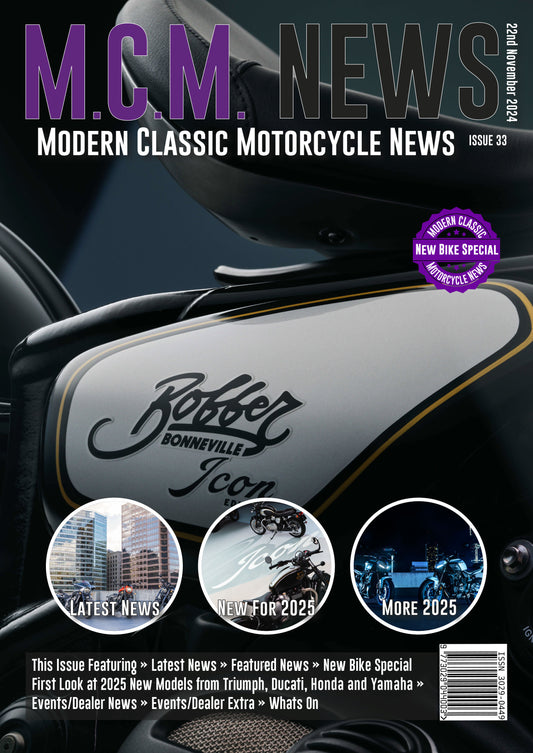 Modern Classic Motorcycle News - Issue 33 - Vitesse T-Shirts UK