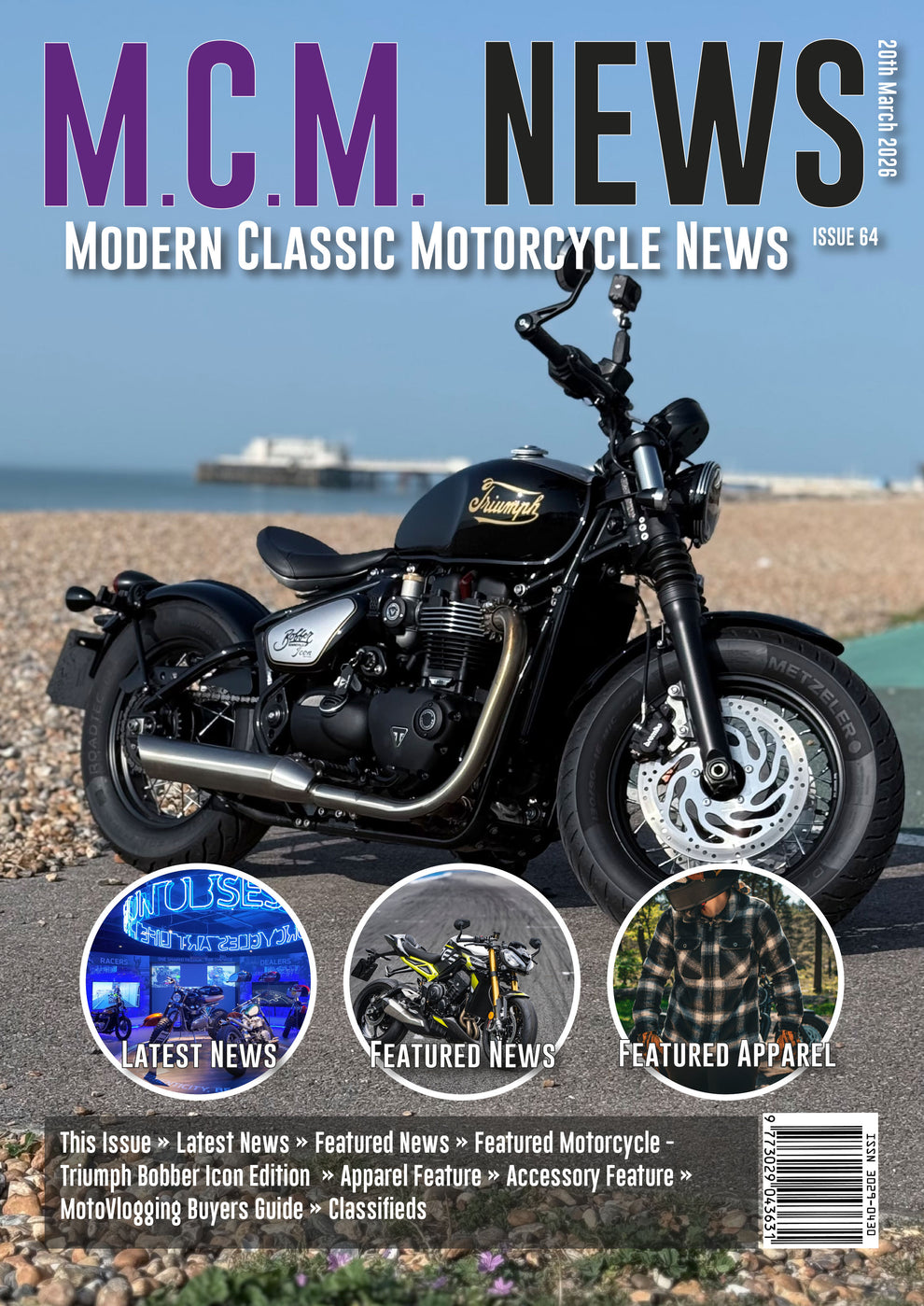 New Issue Of M.c.m. News Digital-Only Version Has Dropped For Non-Members - Issue 71 13 Modern Classic Motorcycle News - Digital Only Version - Issue 64