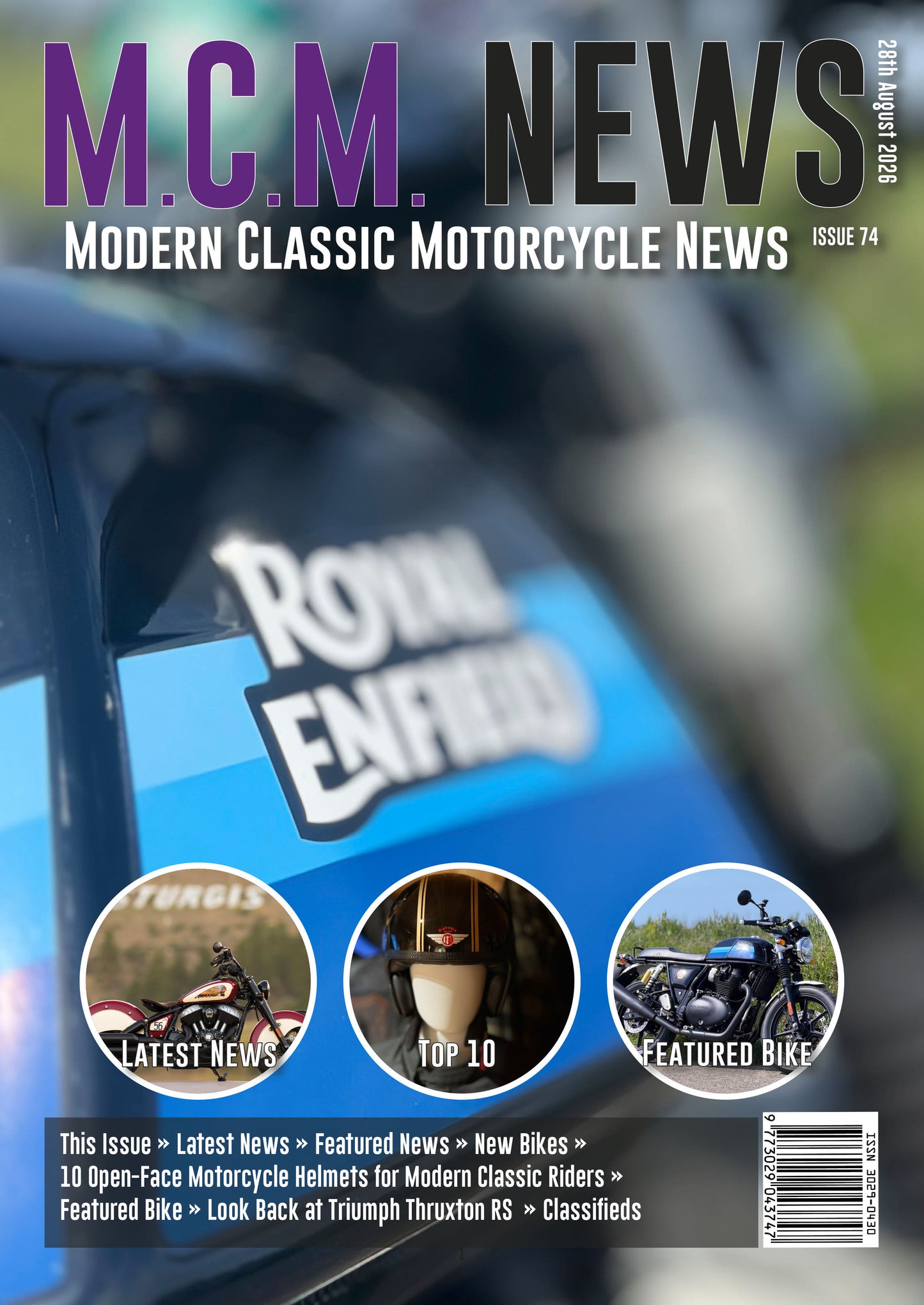 Modern Classic Motorcycle News - Digital Only Version - Issue 74