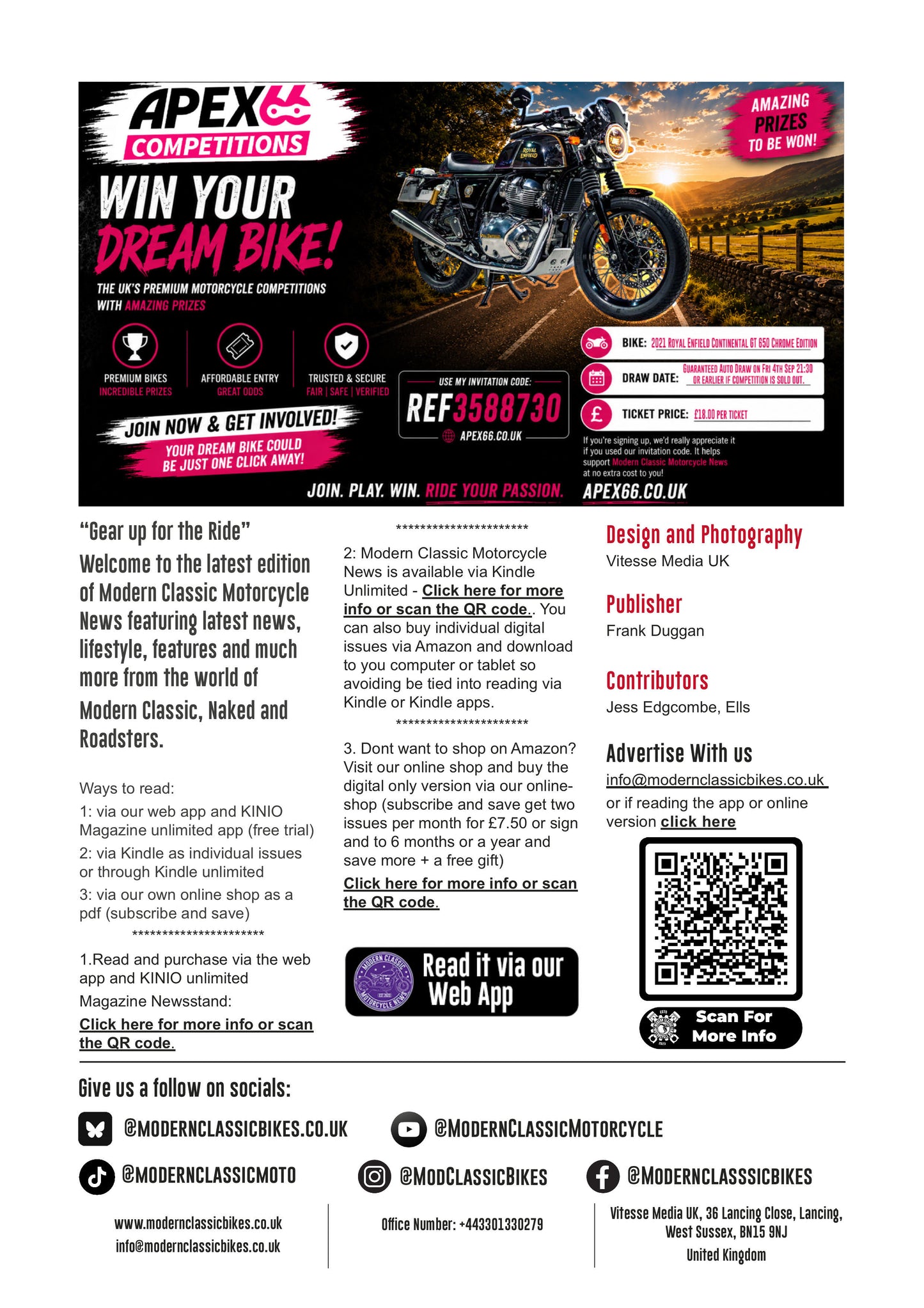 Modern Classic Motorcycle News - Digital Only Version - Issue 74